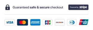 Secure payment via Stripe